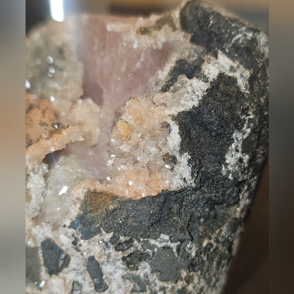 Moldy Raspberry Red Calcite - Picture 4 of 11